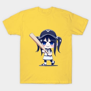 Cute anime design kawaii character girl T-Shirt